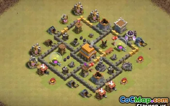 COC Primăria 5 Aspecte de bază: Război, Trofeu și Hărți de acasă #13797