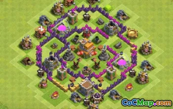 Tata Letak Basis Balai Kota Coc: Peta Pertanian, Hibrida & Trofi #12453