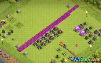 CoC Town Hall 6 Base Layouts & Maps | Progress & Home Village #32515