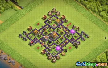 CoC Town Hall 7 Base Layouts: Farming & Trophy Maps #17443