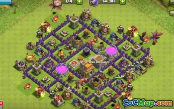 COC टाउन हॉल 7 बेस लेआउट: खेती, ट्रॉफी और अधिक! #16327
