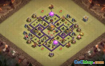 CoC Town Hall 7 Base Layouts: Farming, Trophy & More #17125