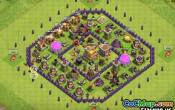COC टाउन हॉल 7 बेस लेआउट: खेती, ट्रॉफी और युद्ध के नक्शे #13850