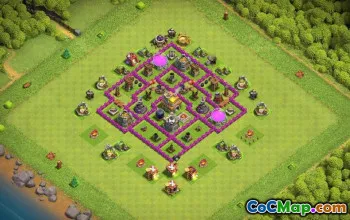 COC टाउन हॉल 7 बेस लेआउट: खेती, युद्ध और अधिक #16292
