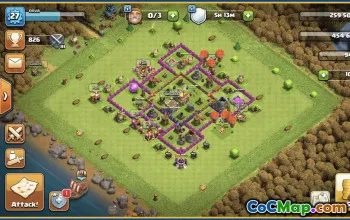 CoC Town Hall 7 Base Layouts & Links | Farming, War, Trophy Maps #29224