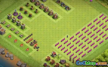 COC radnice 7 Base Layouts & Maps - Kopírovat nyní! #13677