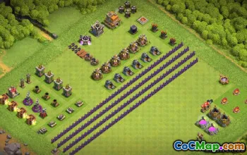 CoC Town Hall 7 Base Layouts & Maps for Home Village #13098