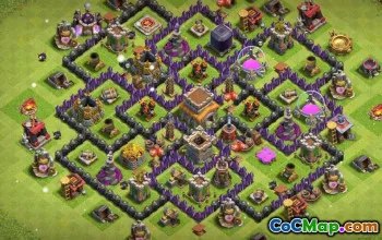 Coc Town Hall 8 Grundlayouts: Landwirtschaft und Trophäenkarten #15476