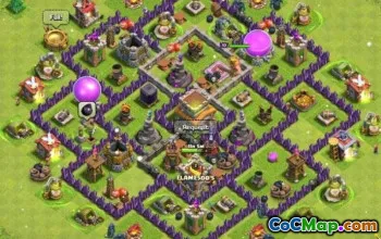 Coc Town Hall 8 Grundlayouts: Landwirtschaft und Trophäenkarten #15662