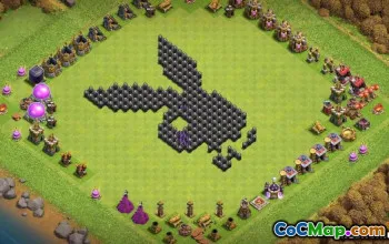 Coc Hall 8 Lisages de base: Cartes Funny & Progress # 14201