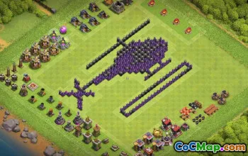 CoC Town Hall 8 Base Layouts: Funny & Progress Maps #16834
