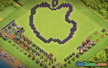 CoC Town Hall 8 Base Layouts: Funny & Progress Maps #16842