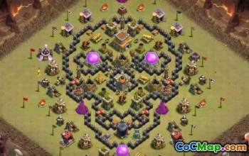 COC radnice 8 Základní rozložení: vtipné, válka, trofej a další! #13213