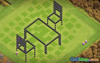 Coc Hall 8 Lisages de base: Cartes à domicile, drôles et progressistes # 14183