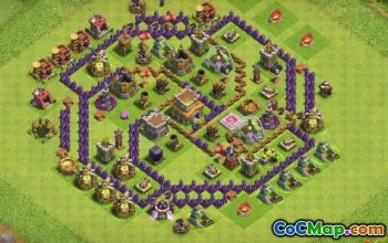 Coc Town Hall 8 Basislayouts: Home, War & Maps #13418