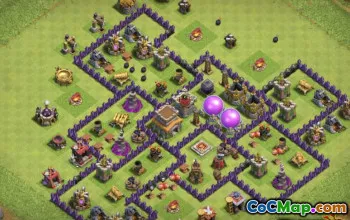 CoC Town Hall 8 Base Layouts: Home, War & Trophy Maps #14161