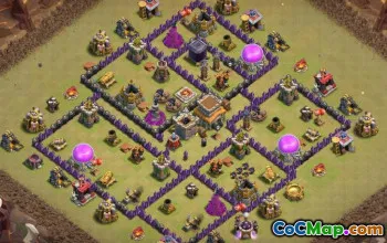 Layouts e mapas da prefeitura de CoC 8 - Copiar e adaptar #13685