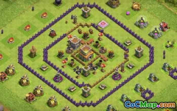Coc Town Hall 8 Basislayouts & Karten | Home Village Trophy #13416