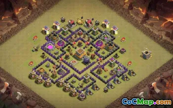 CoC Town Hall 8 Layouts: Farming, Trophy & War Bases #17306