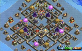 CoC Town Hall 9 Base Layouts: Farming, Trophy & More #17428
