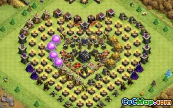 COC Town Hall 9 ბაზის განლაგება: სასაცილო, პროგრესი და სხვა! #12333