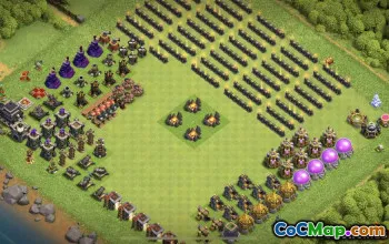 Tòa thị chính Coc 9 Bố cục cơ sở & Liên kết để tiến triển #12931