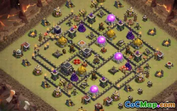 CoC Town Hall 9 Base Layouts: Links & Maps for Success #16607