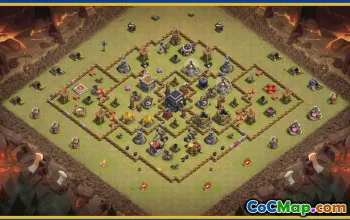 CoC Town Hall 9 Base Layouts & Links | War, Farming & Trophy Bases #27617
