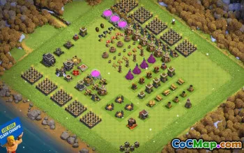 CoC Town Hall 9 Base Layouts & Maps | Copy & Download #30871