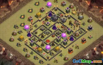 CoC Town Hall 9 Base Layouts & Maps - Copy Links Here #14571