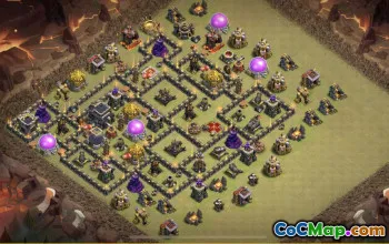 CoC Town Hall 9 Base Layouts & Maps - Copy Now! #16815