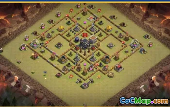 CoC Town Hall 9 Base Layouts & Maps | Home, Trophy & Farming Bases #27550