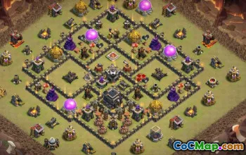 CoC Town Hall 9 Base Layouts: Maps, Links & Tips #15233