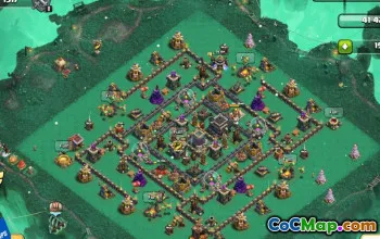 CoC Town Hall 9 Base Layouts & Maps | Trophy, War & More #31301