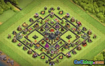 CoC Town Hall 9 Base Layouts: War, Farming & Trophy Maps #16686