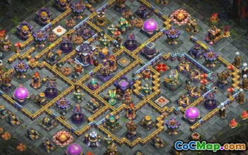 Coinc Copy Base Layouts for CoC Town Hall 15 & More | Free Links #33350