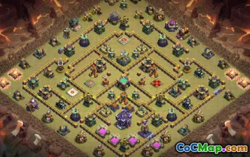 Complete CoC Base Layouts for Town Hall 15 & More #26857