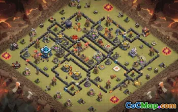 Copy Base Layout for CoC Town Hall 13 #34009