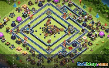 Copy Base Layout for CoC Town Hall 14 #34014