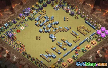 Copy Base Layout TH15 CoC Link #34018