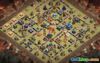 Copy Base Layout with Link CoC TH13 #33993