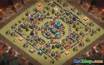 Copy Base Layout with Link for CoC TH13 #33992