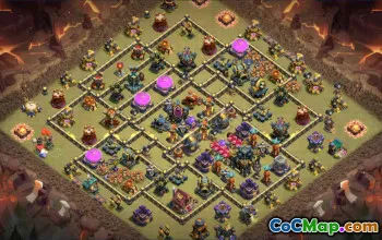 Copy Clan War Base Layout with Link for Town Hall 17 #56842