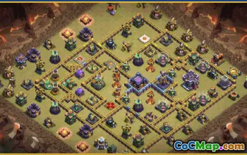 Copy Clash of Clans Base Layouts & Links | Town Hall 15, War, Trophy #29284