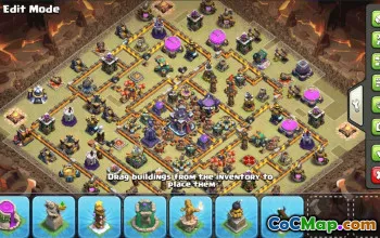 Copy Clash of Clans Base Layouts | Town Hall 15 & More #31690
