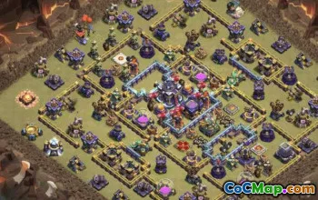 Copy Clash of Clans Base Layouts | Town Hall 15, War, Trophy #30495