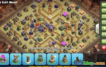 Copy Clash of Clans Base Layouts | Town Hall 15, War & Trophy Bases #30920
