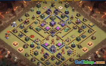 Copy Clash of Clans Base Layouts - Town Hall 15, War & Trophy Bases #31190