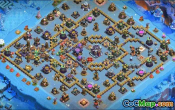 Copy Clash of Clans Base Layouts - Town Hall 15, War & Trophy Maps #30827