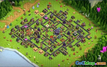 Copy Clash of Clans Base Layouts | Town Hall 15, War, Trophy & More #33096
